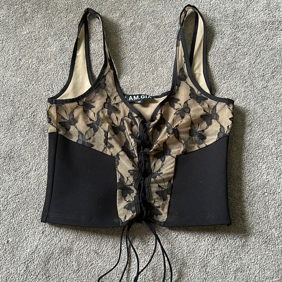 I.AM.GIA Tops - IAMGIA Butterfly Corset Top